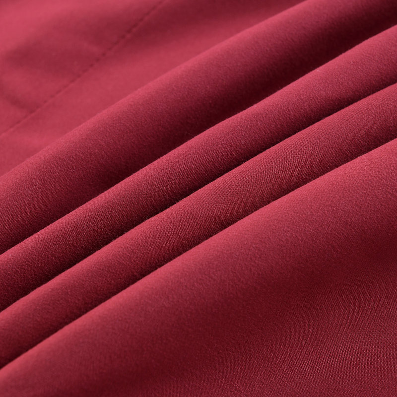 D-BSS4-E-20220419 Microfiber Sheet Set, Full Sheet Set + 1 Fitted Sheet + 2 Pillowcases, Burgundy