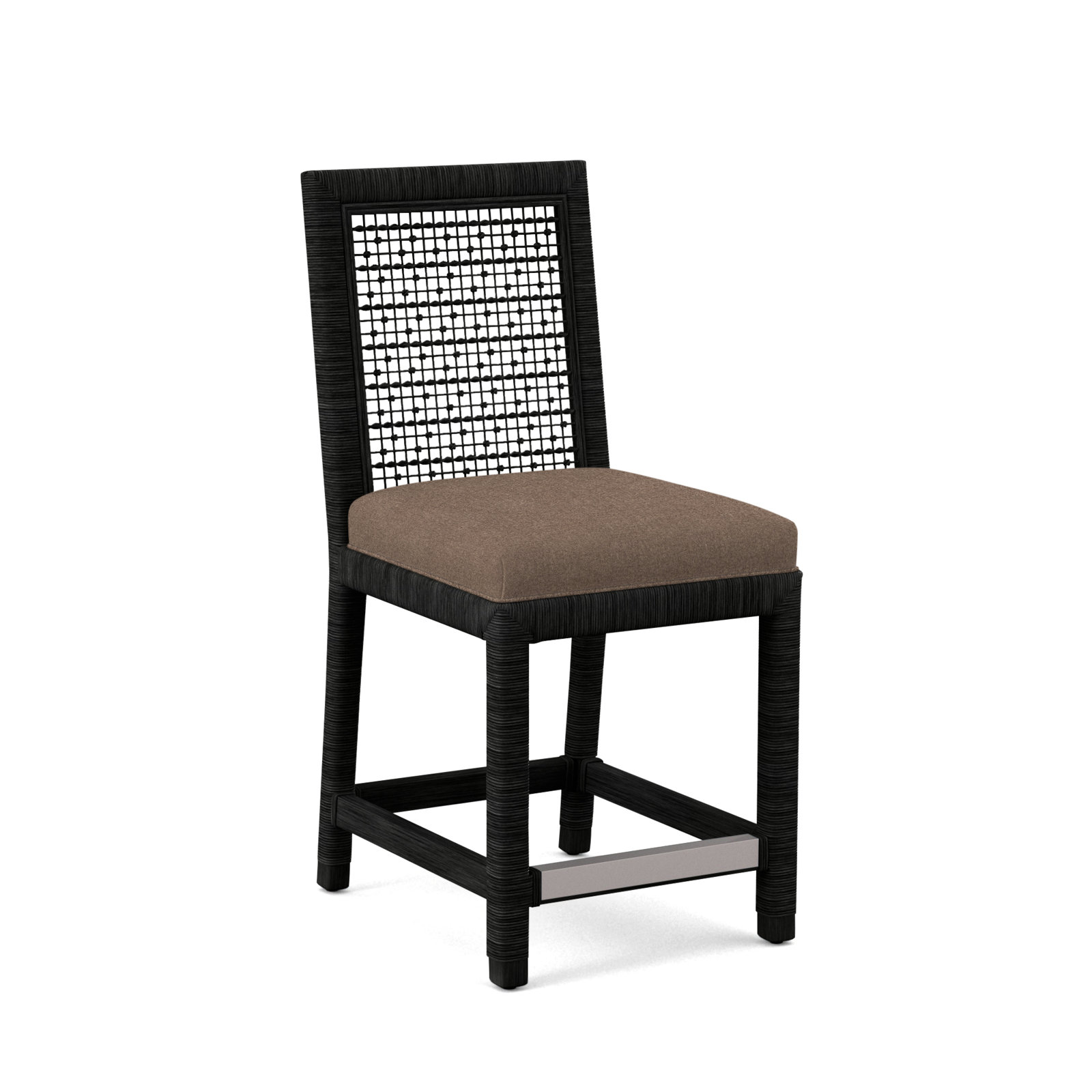 Scotia 24" Counter Stool, Elite Ash, Black