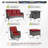 Carolina 5 - Person Sofa Seating Group With Fire Pit And Cushions-110967184