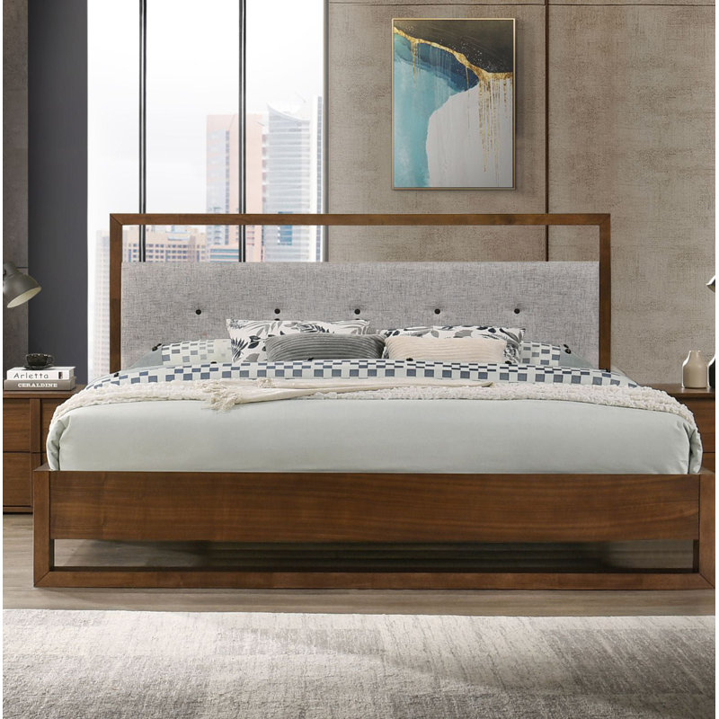 Borough Upholstered Platform Bed, King