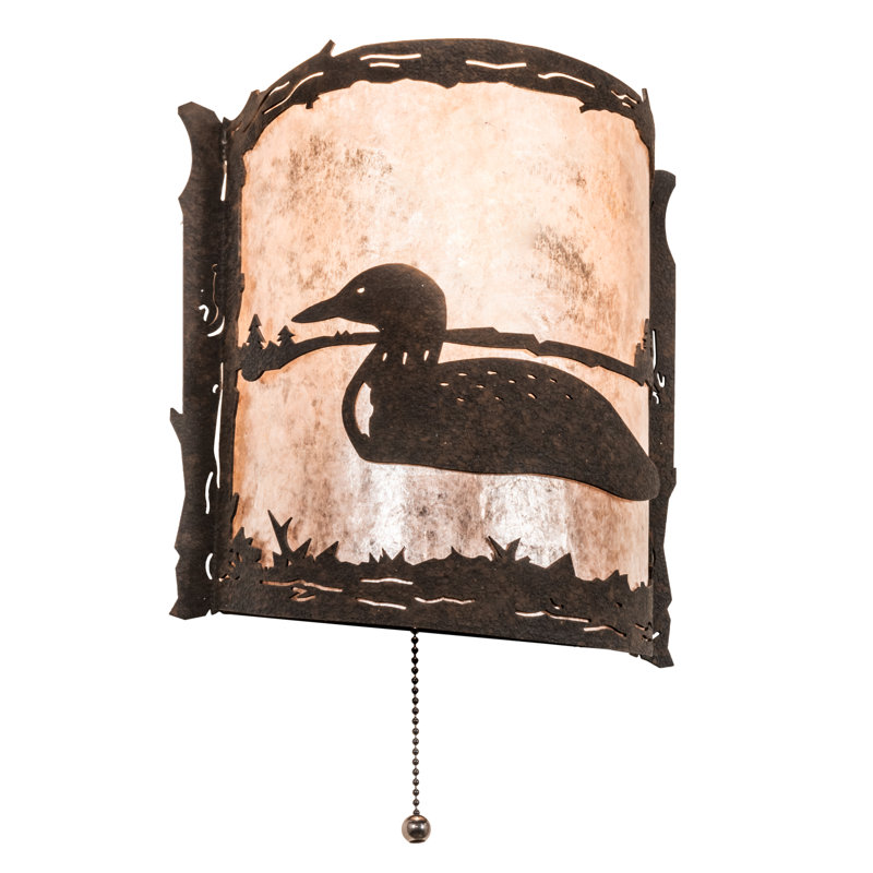 Yazan Steel Flush Mounted Sconce