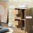 Bathroom Floor Cabinet, In Oak - 4 Drawers And Door For Space Optimization Cabinet With Door, Functional Storage