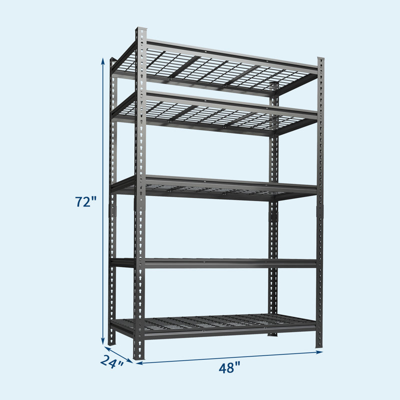 97 cm W Steel Shelving Unit