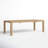 Lodi 94 " Extendable Rectangular with Solid Wood Base Dining Table