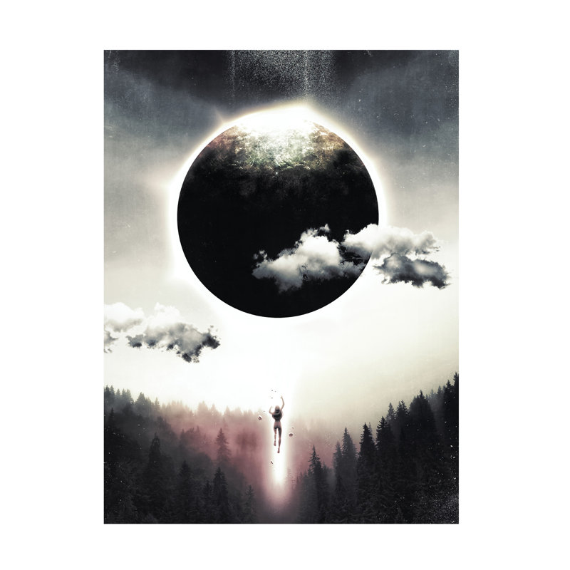 Barrett Biggers Dreams Of Gravity, art sur toile, H 14 po x l 19 po