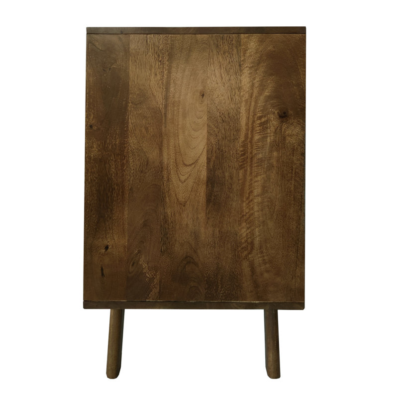 Crowell 160cm Solid Wood Sideboard, Walnut