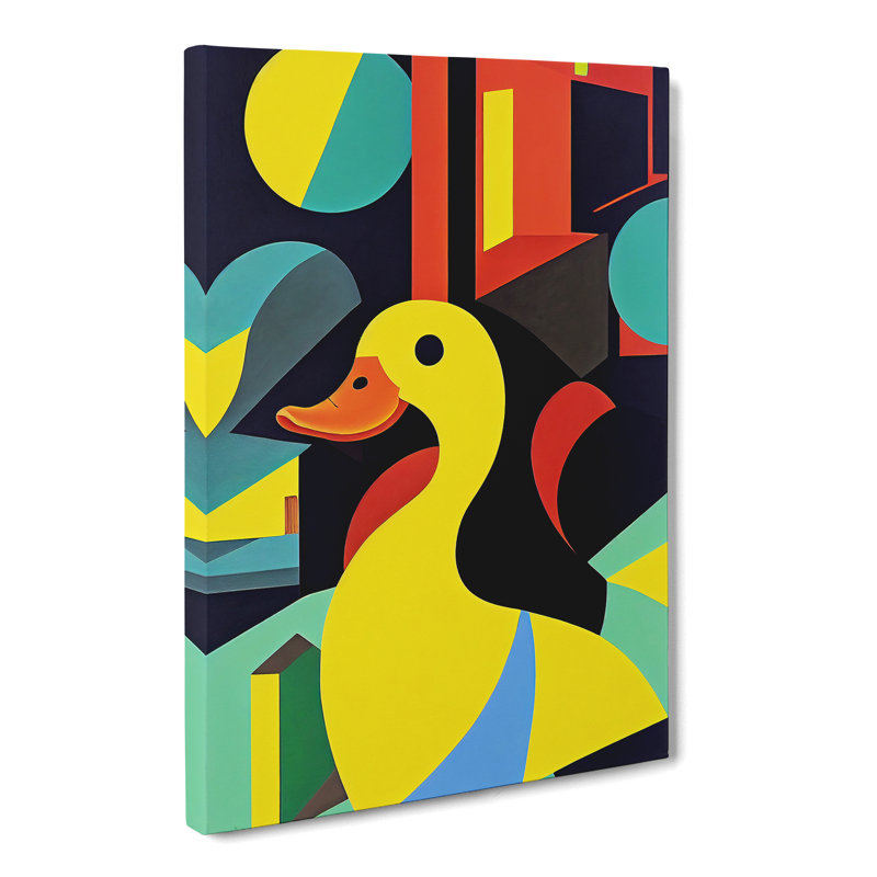 Odalis Duck Abstract Vol.4 - Wrapped Canvas, 50cm H x 35cm W x 3cm D