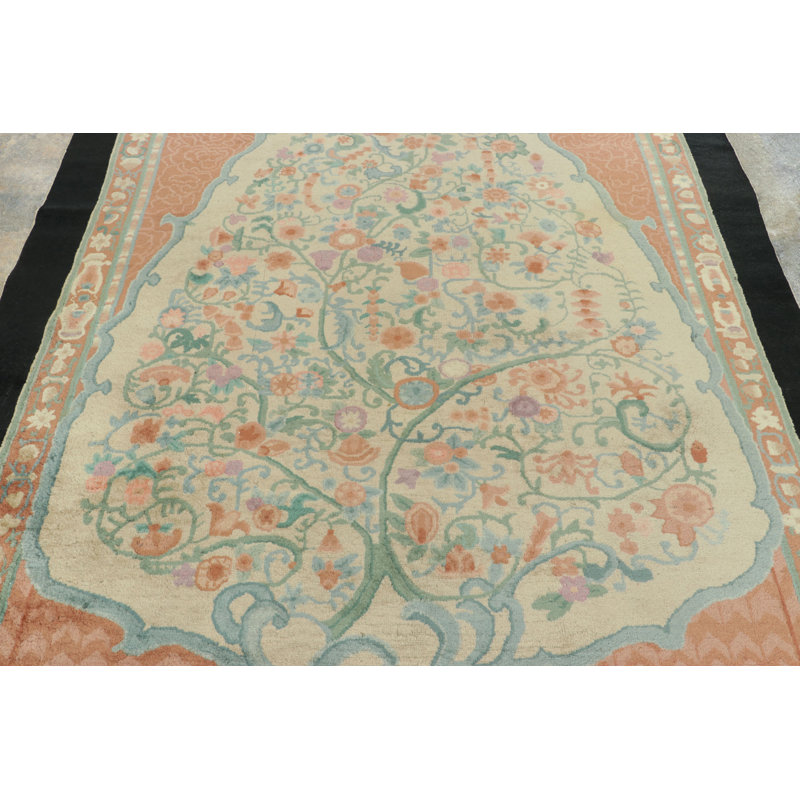 Antique One-of-a-Kind 6'0X8'11 Hand Knotted Area Rug