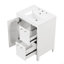 Meuble-lavabo 24 po avec lavabo, meuble-lavabo avec deux tiroirs et porte, tablette réglable, bois massif et panneau de fibres à densité moyenne-1471280746