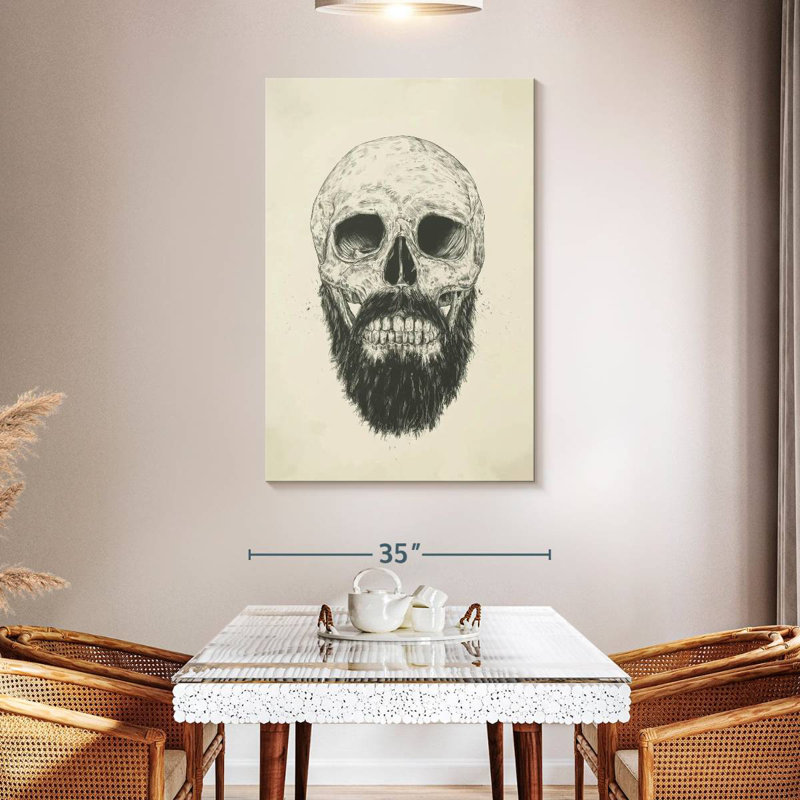 Kerner The Beard Is Not Dead, 48" H x 32" W