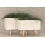 Ensemble de pots à fleurs 2 pièces Contemporary-20564946