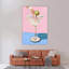 Playful Preppy Girly Theme, Unframed Wall Art, 8 X 12