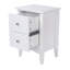 Uma 2 Drawer Bedside Table-1411045744