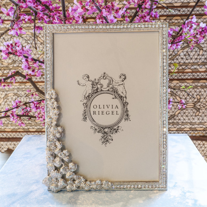 Evelyn Metal Picture Frame, Gold, 5" x 7"