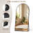 Malesha Large Modern Full Length Arched Aluminum Alloy Framed Floor Mirror-344613390-344613389