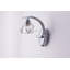 Johana Chrome Armed Sconce