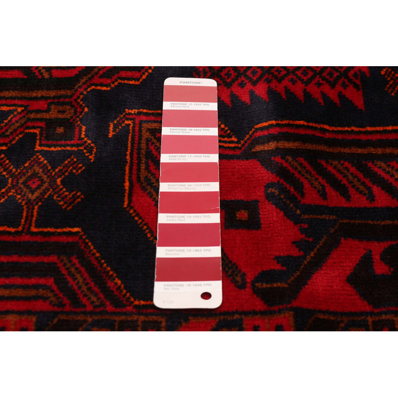 Teimani Red Rug 3'9" x 7'7"
