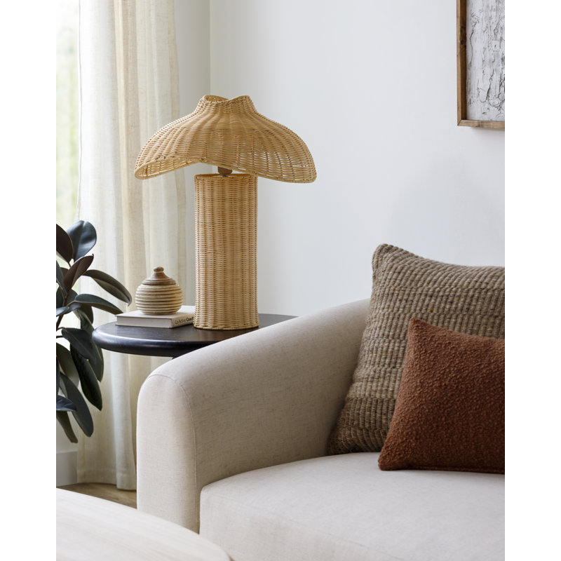 Lampe de fantaisie en rotin Dickson
