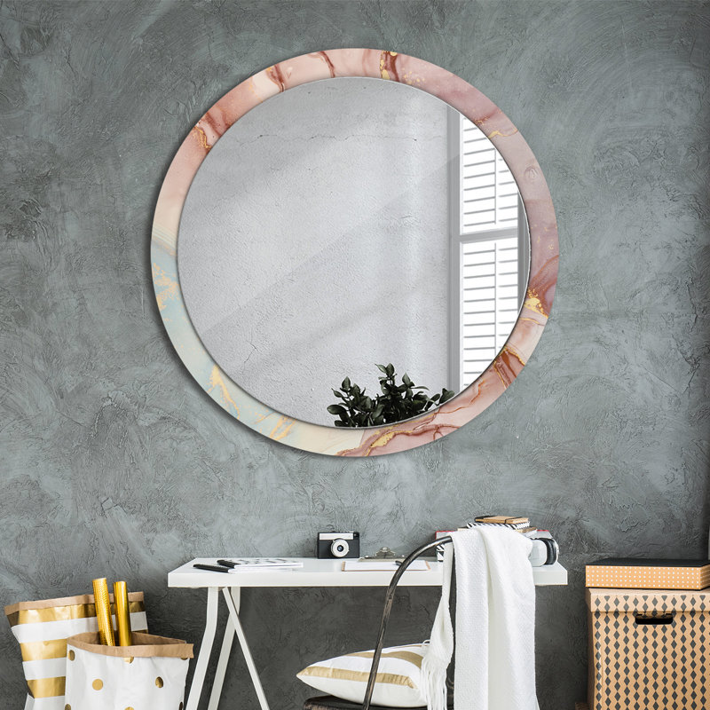 Huldar Glass Flat Wall Mirror