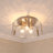 Kourtney Glass Flush Mount-698349896