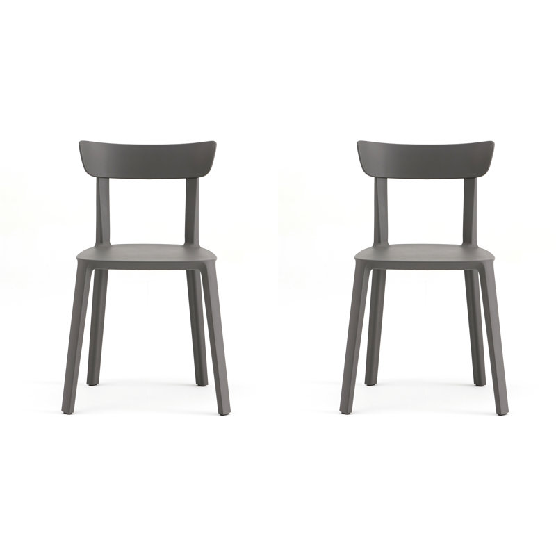 Cadrea Side Chair, Dark Brown