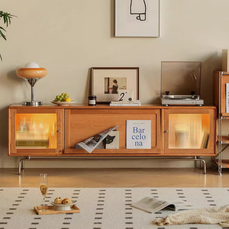 Meuble télé Burwood, H 23,23 po x L 59,06 po x l 15,75 po