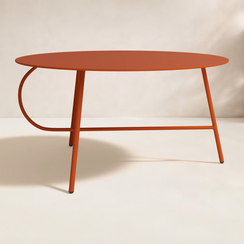Table basse Abberton, Cuivre brun