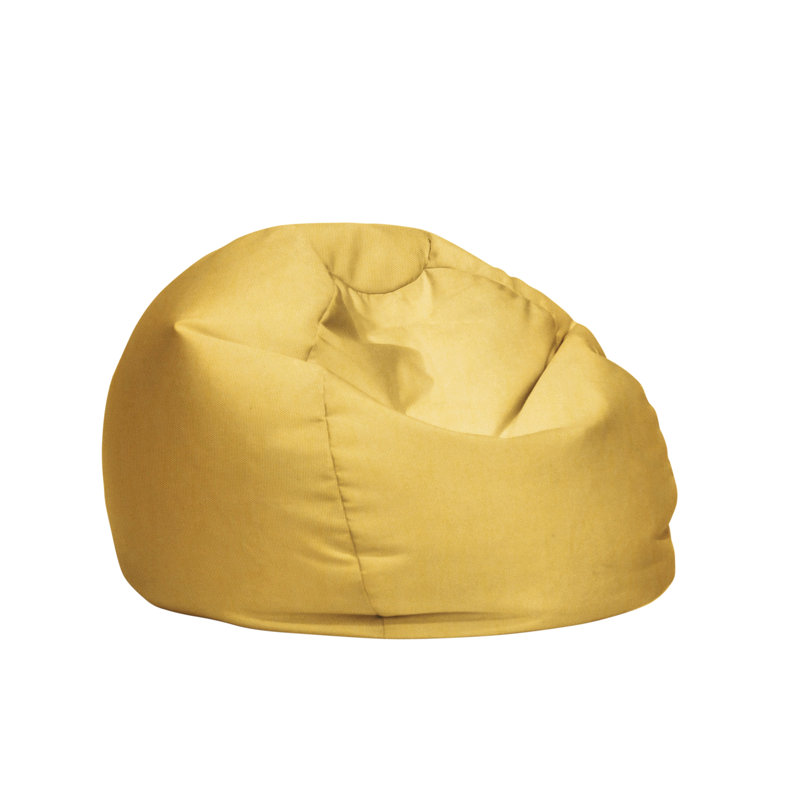 Grand fauteuil à billes et chaise longue pour l'extérieur, Jonquille