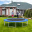 Gymax 4,6 po PVC, EPE, PE compatible avec le trampoline-73317554