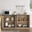 Armoire de rangement en rotin