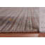 Tapis rayé brun Gabbeh 8