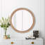 Miroir mural rond 27,5 pouces pour meuble-lavabo