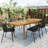 Stackable Patio Dining Chairs With Breathable Backrests, Ergonomic Design, And Durable Construction For Outdoor Use.-1906974489