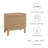 Modway Render Two-Drawer Mid-Century Modern Nightstand