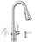 MOEN Birchfield Touchless Single-Handle Pull-Down Sprayer Kitchen Faucet in Spot Resist Stainless