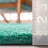 Thomason Handmade Ombre Turquoise Shag Area Rug-408940580