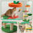 Fruit World 40.6'' Cat Tree for Indoors, Cat Tower for Large Cats with Scratching Posts, Modern Cat Tree