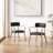 Bittor Faux Leather Armchair-319004838
