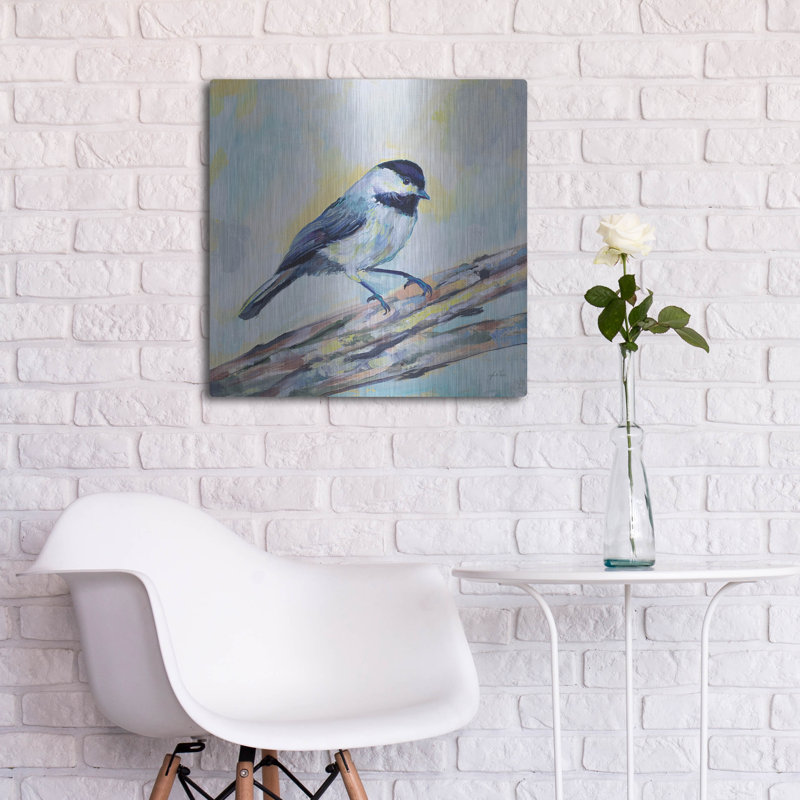 "Mésange" par Jeanette Vertentes, H 24 po x l 24 po