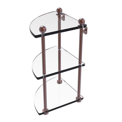 Morosini 3 Piece Corner Shelf