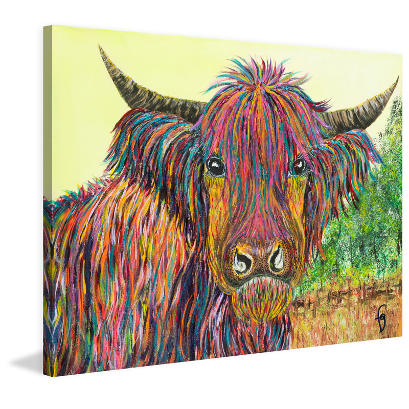 France Gilbert - Wrapped Canvas Painting, 101cm H x 132cm W