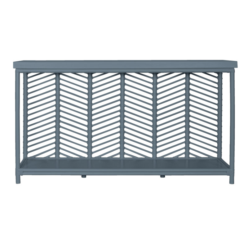Liam Console Table, Regatta Blue