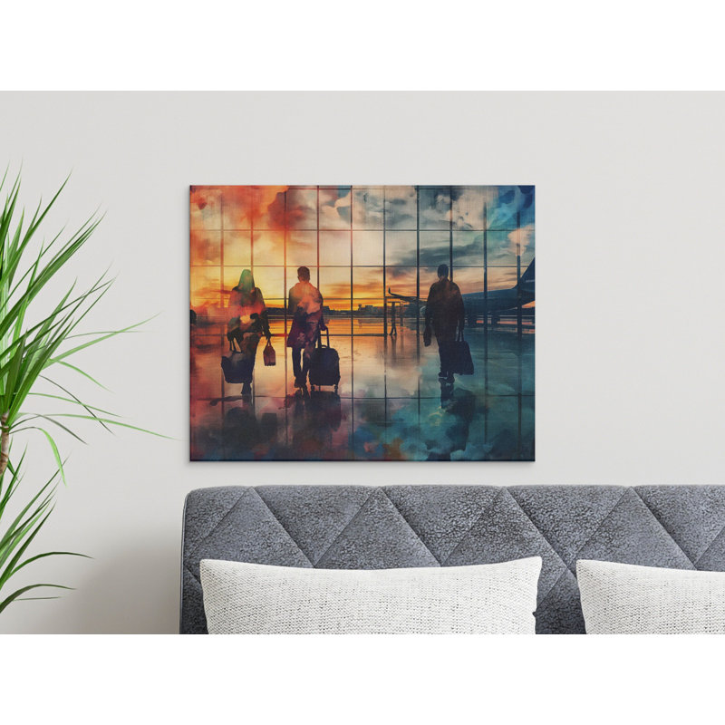 Wrapped Canvas Print Set, 40.64 cm H x 121.92 cm W