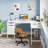 Rocchetto L-Shaped Steel Writing Desk-267182664