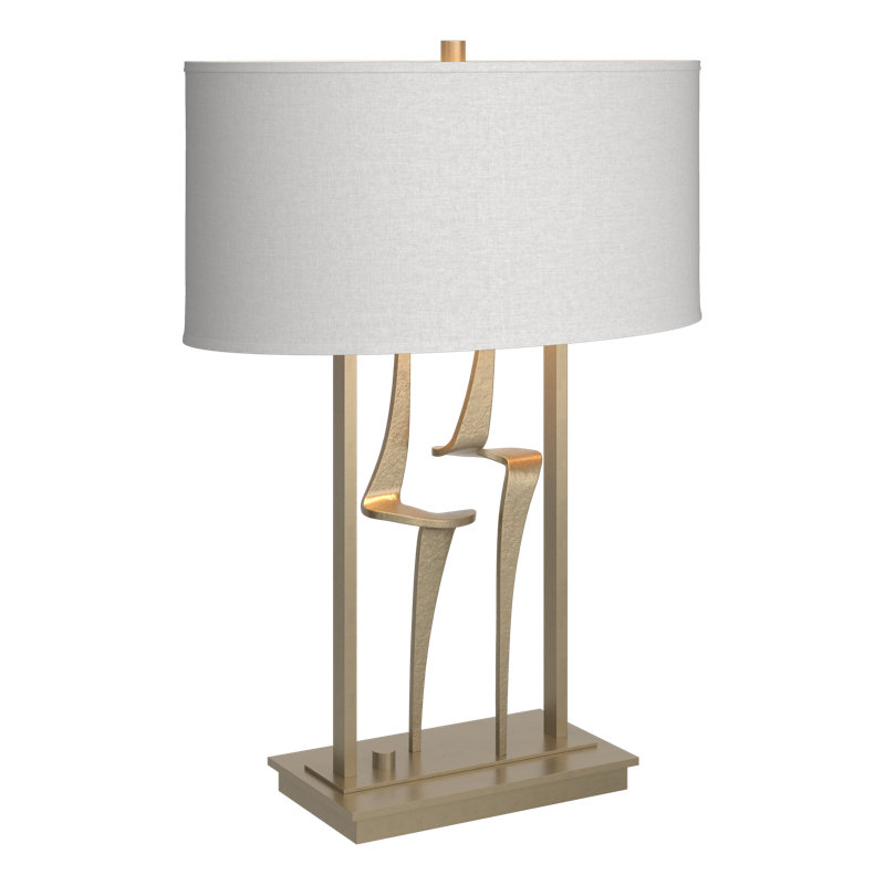 Antasia 24.7" Table Lamp, Soft Gold, Flax