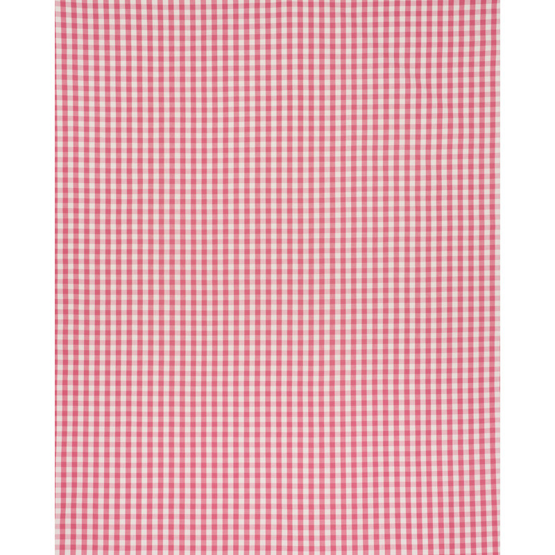 Elton Cotton Check Fabric, Magenta