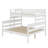 Twin XL Over Queen Bunk Bed With Ladder-120034839