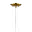 Luminaire suspendu en métal Janice, doré
