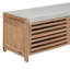 Banc à chaussures avec rangement et coussin-902156373