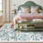  Floral Washable Area Rug Non-Slip Stain Resistant Low-Pile Boho Large Indoor Throw Carpet-1503517068-1503517075